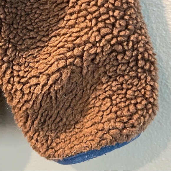 GAP Kids Brown and Blue Fleece Jacket - Picture 4 of 6